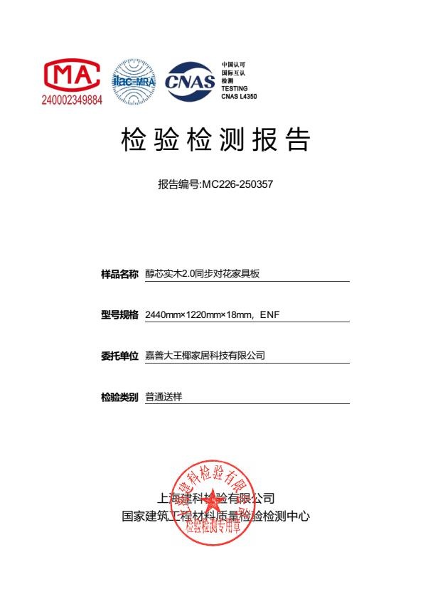 检测报告图片