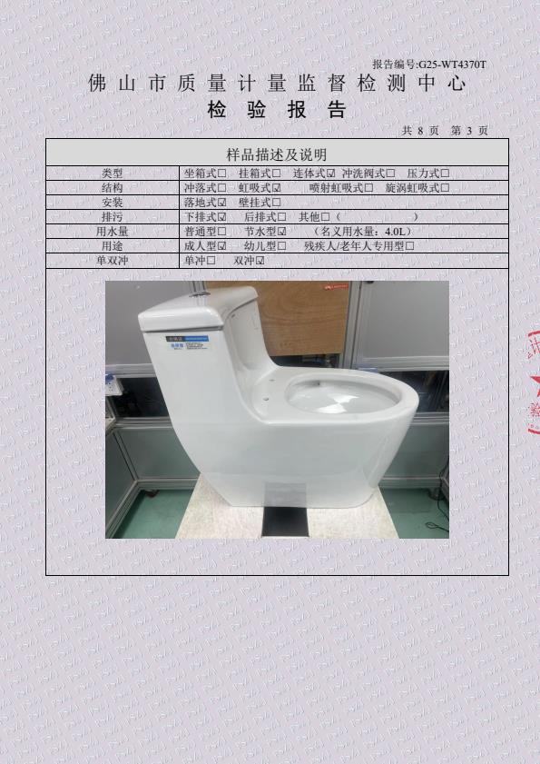 检测报告图片