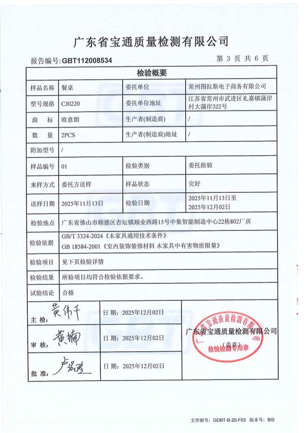 检测报告图片