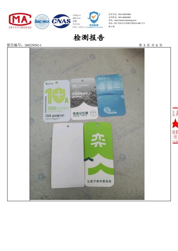 检测报告图片