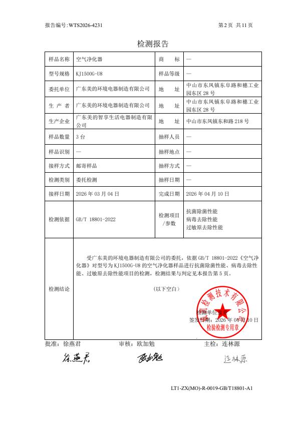 检测报告图片