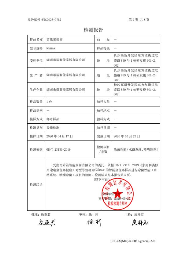 检测报告图片