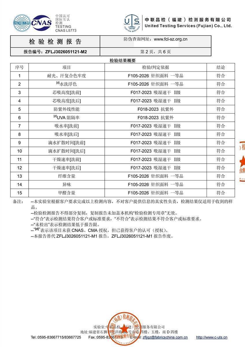 检测报告图片