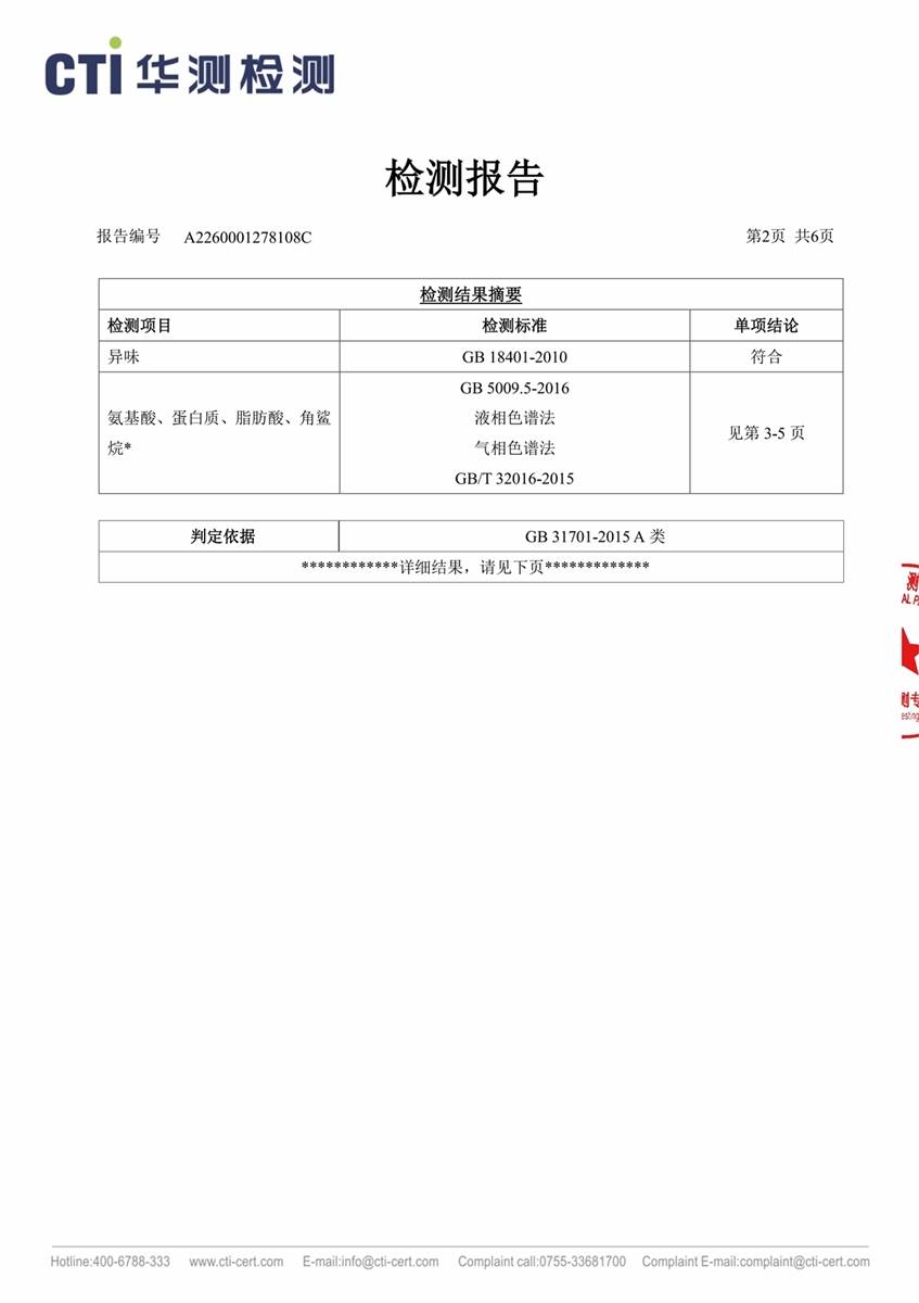 检测报告图片