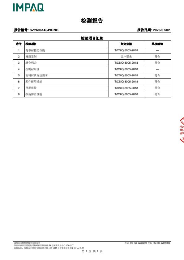 检测报告图片