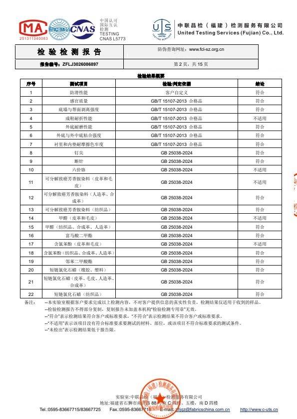 检测报告图片