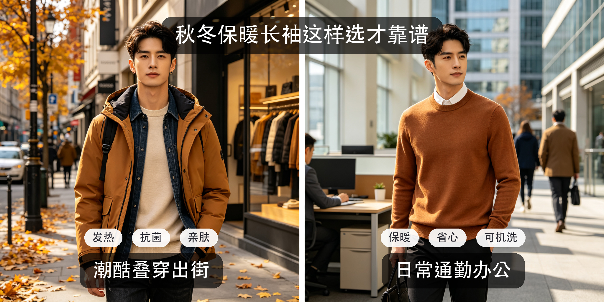 远红外/抗菌/防钻绒/可机洗核心指标实测对比，秋冬保暖长袖这样选才靠谱｜沸腾质量测评