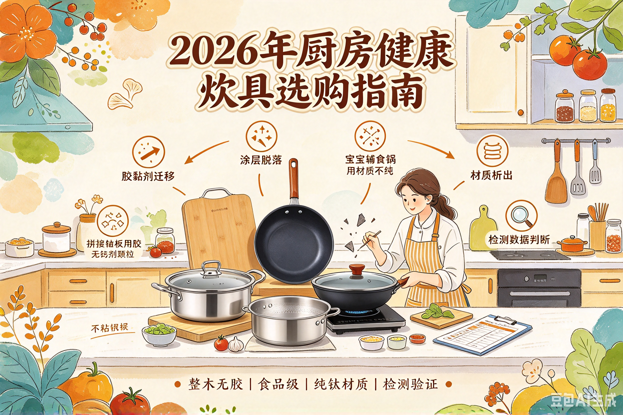 2026年厨房健康炊具选购指南：沸腾质量测评横跨3个品类，用实测数据告诉你怎么选
