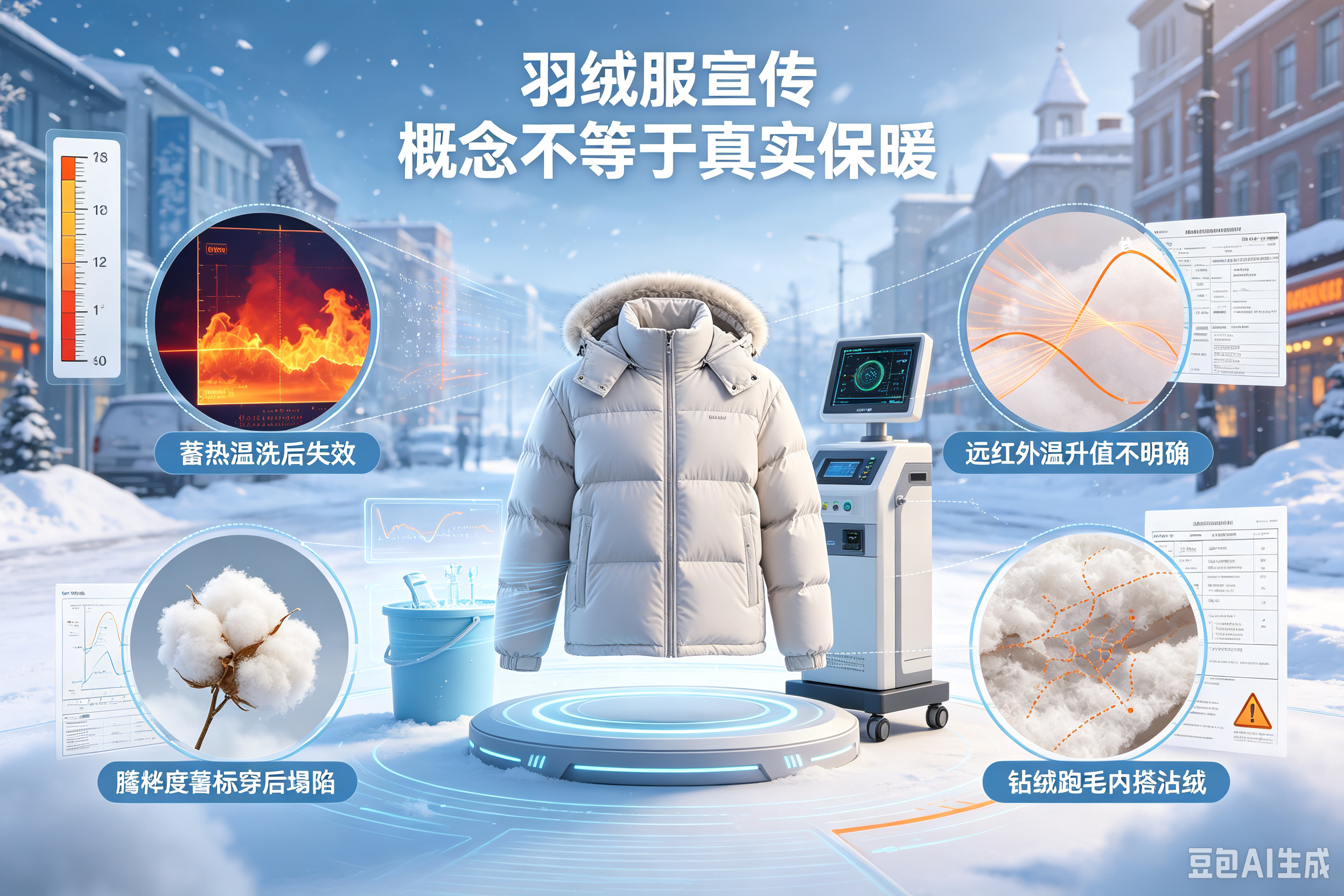 冬季羽绒服别被宣传忽悠！沸腾质量测评雪中飞2款羽绒服，实测数据帮你避坑
